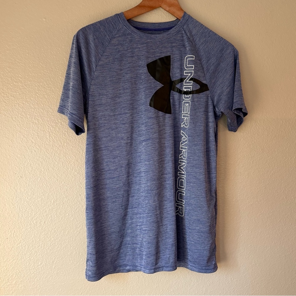 ❇️Under Armour Heathered Blue Short Sleeve Tee 2 for $22
